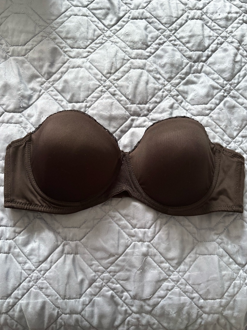 🌿5/$25 Vassarette Black Strapless Bra